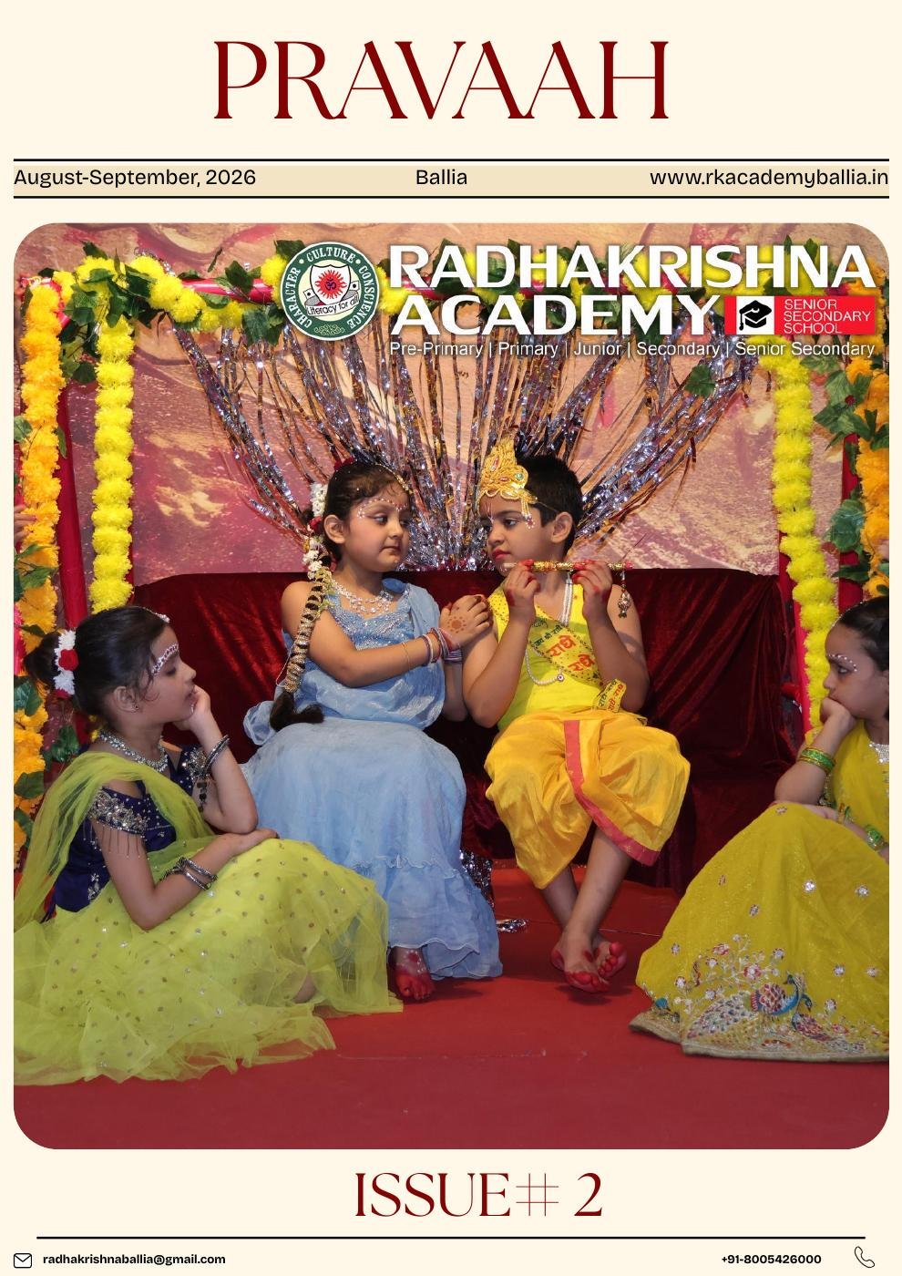 Pravaah · Issue #2 — RKA's student newspaper